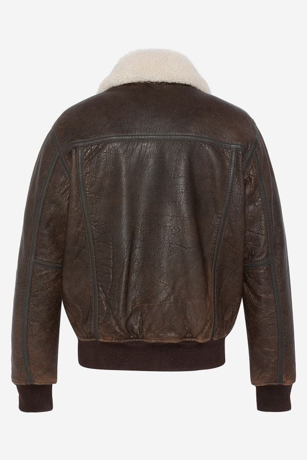 Blouson Homme Schott LCBOMBARDIER BROWN