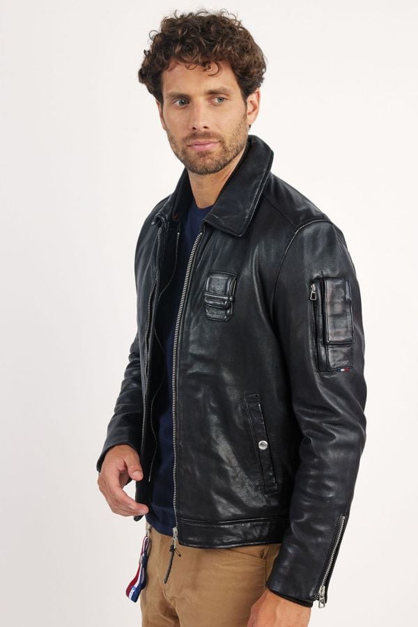 Blouson Homme Patrouille De France JAEGGER ALPHA BLACK