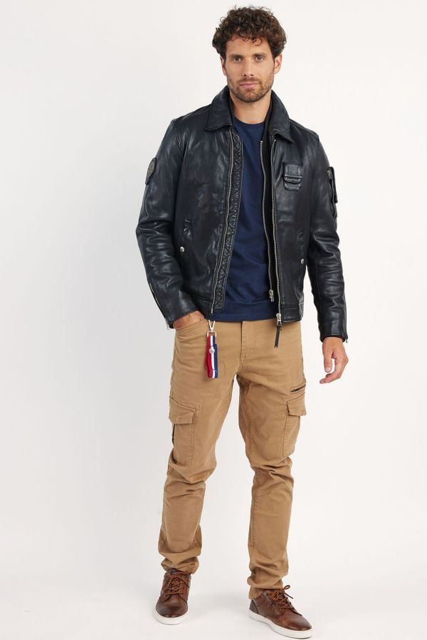 Blouson Homme Patrouille De France JAEGGER ALPHA BLACK