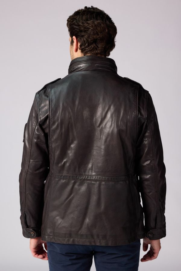 Cazadora Hombre Patrouille De France BATTLE DITY DARK BROWN