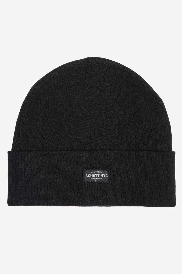 Bonnet Homme Schott HATDOCKER BLACK