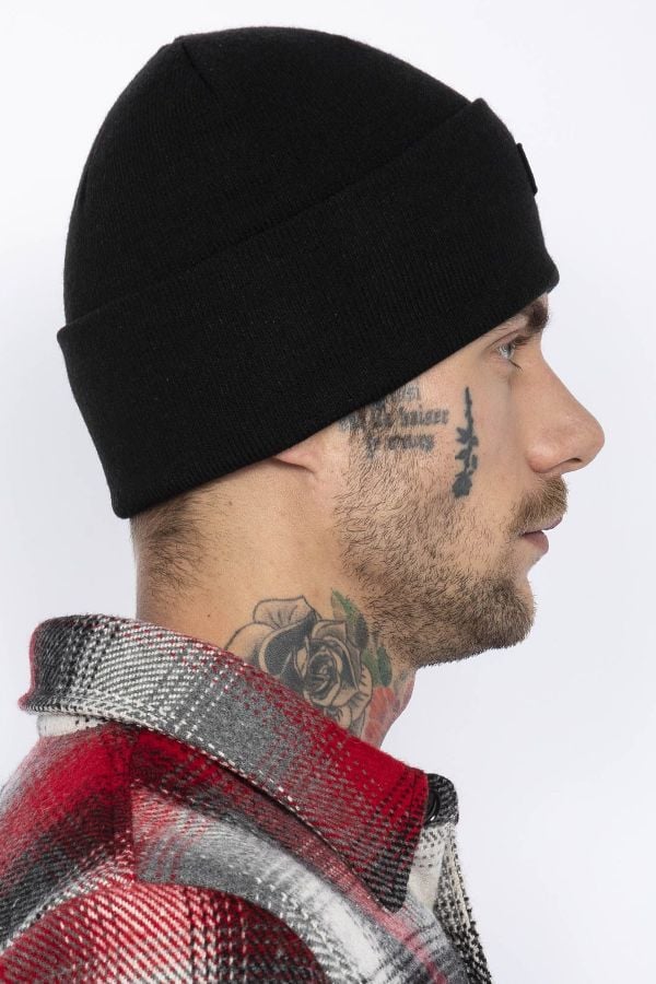 Gorro Hombre Schott HATDOCKER BLACK