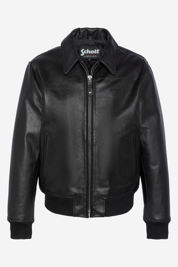 Blouson Homme Schott LC5100RIB BLACK