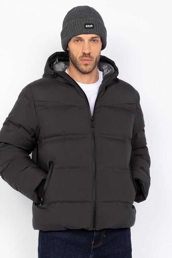 Blouson Homme Schott INLAND ANTHRACITE