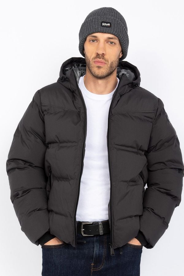 Blouson Homme Schott INLAND ANTHRACITE