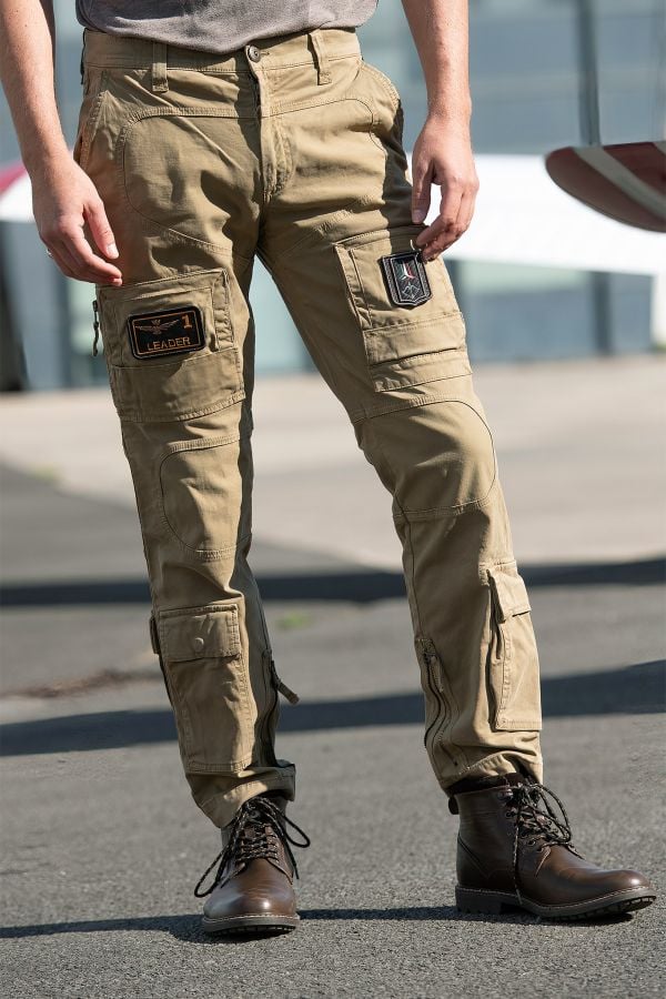 Pantaloni Uomo Aeronautica Militare PA1557CT3170 57578 KHAKI