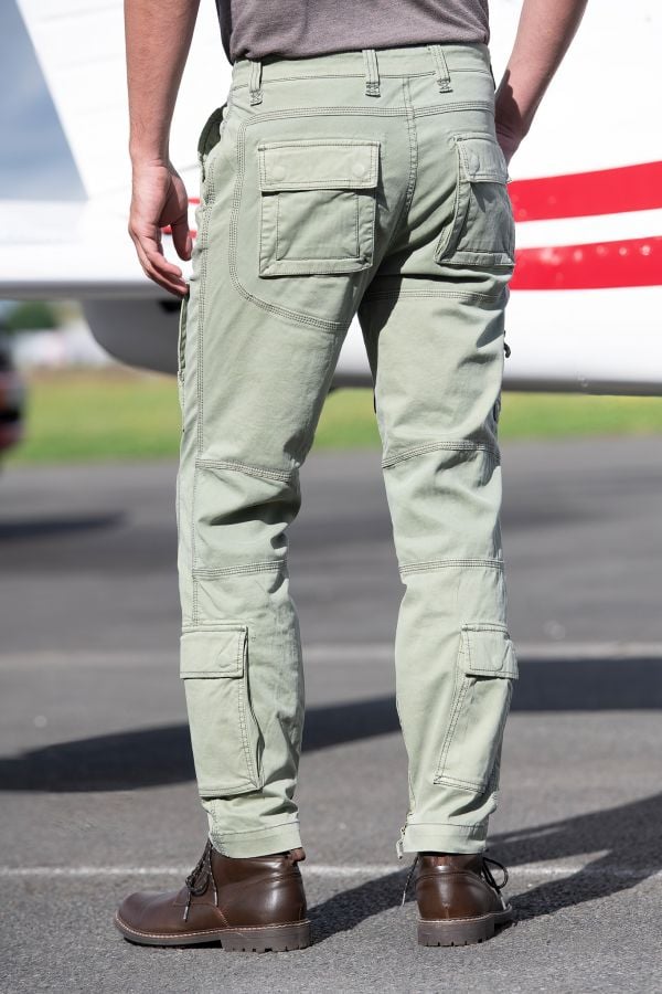 Pantaloni Uomo Aeronautica Militare PA1387CT3170 07288 SEAGRASS