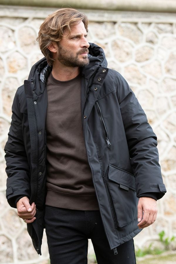 Chaqueta Hombre Schott EDDIE BLACK