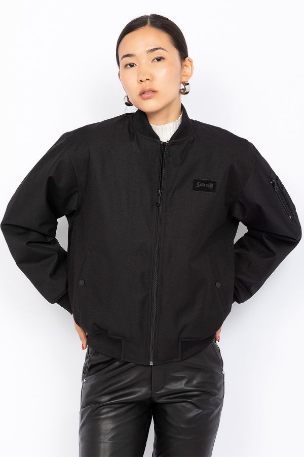 Blouson Femme Schott ANGYW BLACK