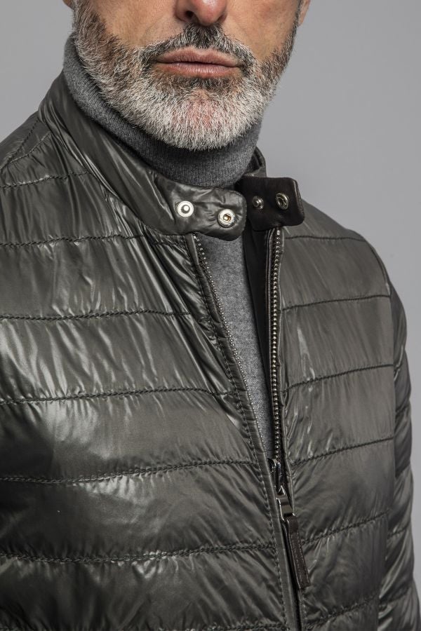 Chaqueta Hombre The Jack Leathers BACKWARDS REVERSIBLE PLONGE BLACK