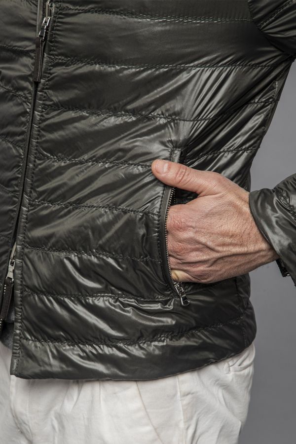 Blouson Homme The Jack Leathers BACKWARDS REVERSIBLE PLONGE BLACK