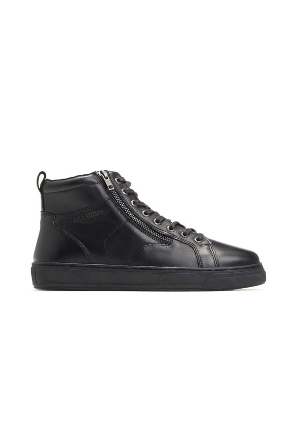 Baskets En Cuir Homme Redskins BILLIE NOIR NOIR