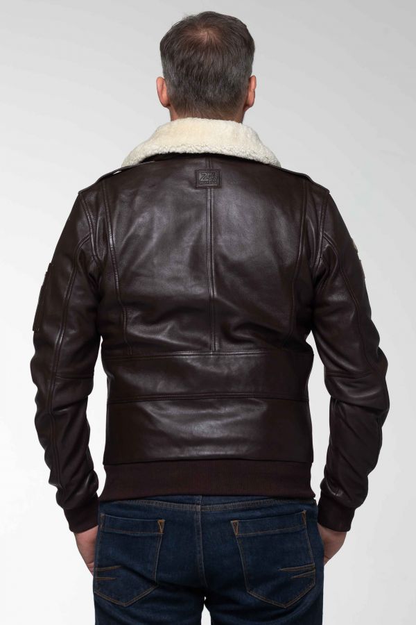 Giacche Uomo Steve Mcqueen JOHN SHEEP CROWN DARK BROWN