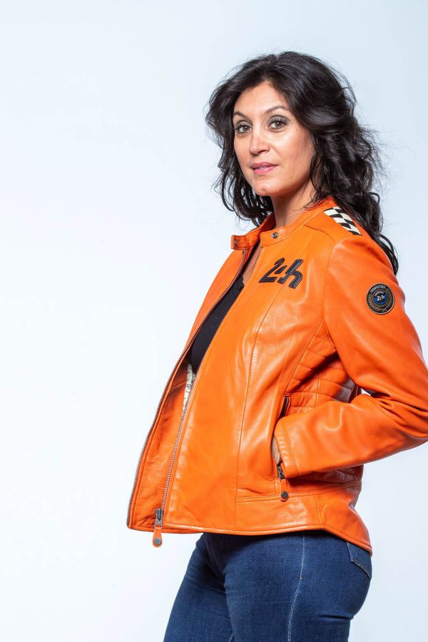 Blouson Femme 24h Le Mans MARYLIN ORANGE