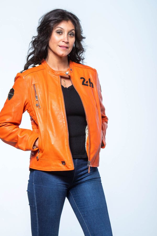 Blouson Femme 24h Le Mans MARYLIN ORANGE