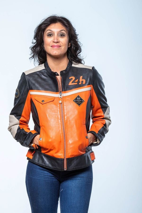 Blouson Femme 24h Le Mans STACIE ORANGE