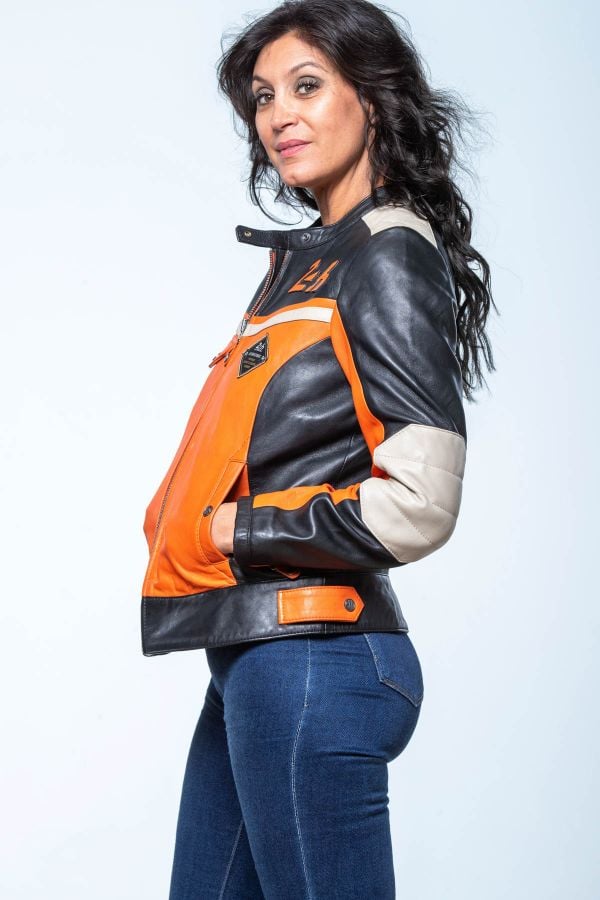 Blouson Femme 24h Le Mans STACIE ORANGE