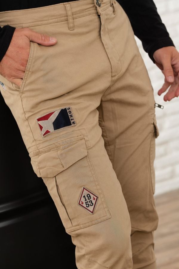 Pantalon Homme Patrouille De France AIX VISION BEIGE