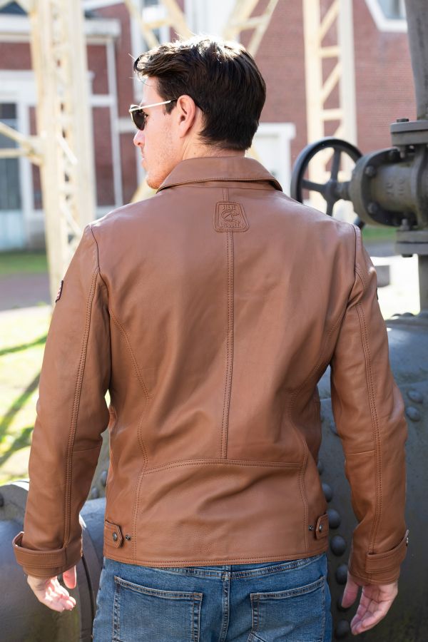 Blouson Homme Steve Mcqueen JOSHUA TOBACCO