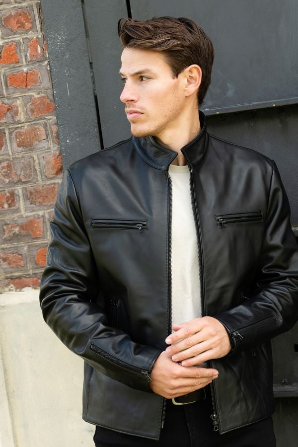 Blouson Homme Buco J100 BUFFALO FULL BLACK