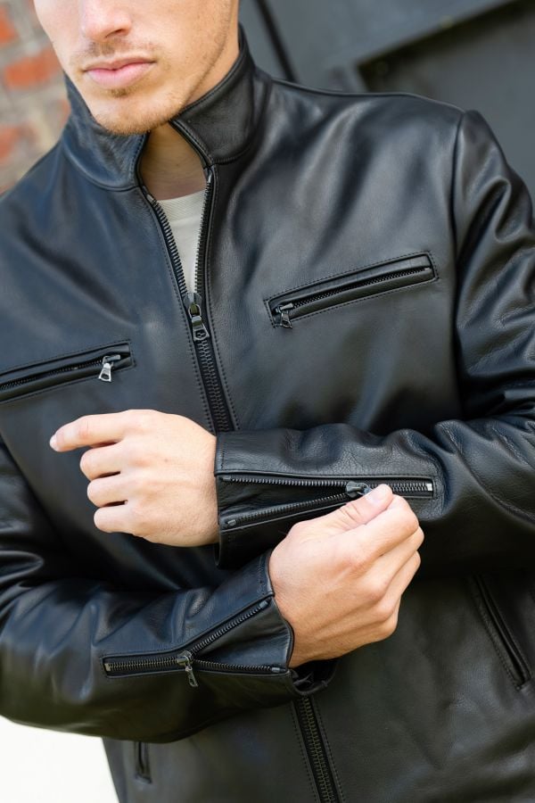 Blouson Homme Buco J100 BUFFALO FULL BLACK