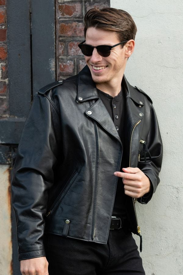 Blouson Homme Buco J200 HORSEHIDE MOTO