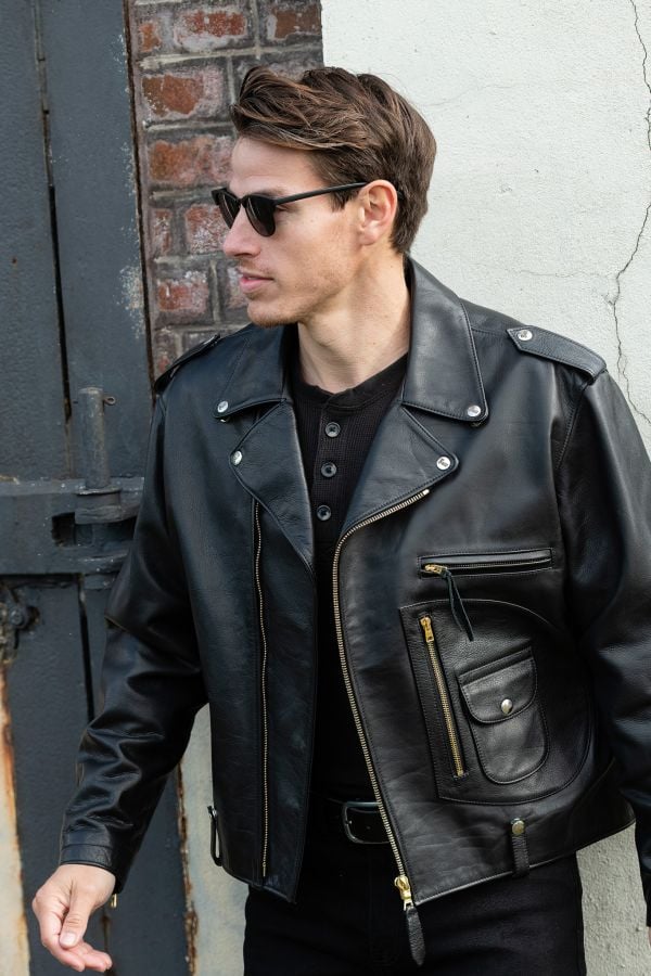 Blouson Homme Buco J200 HORSEHIDE MOTO