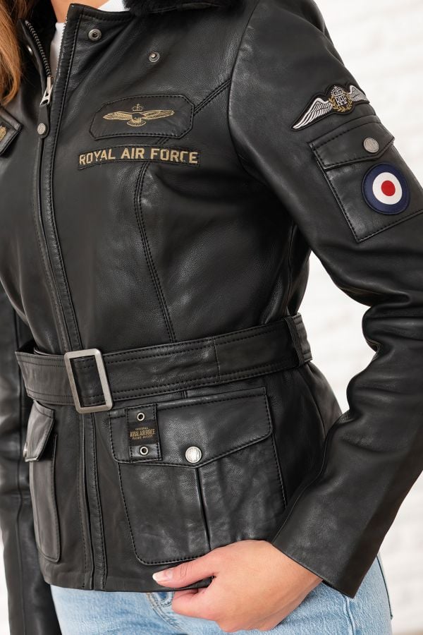 Giacche Donna Royal Air Force SPITFIRE3 NOIR