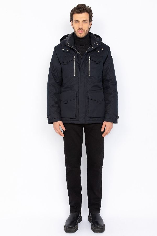 Veste Homme Schott BALDWYN NAVY