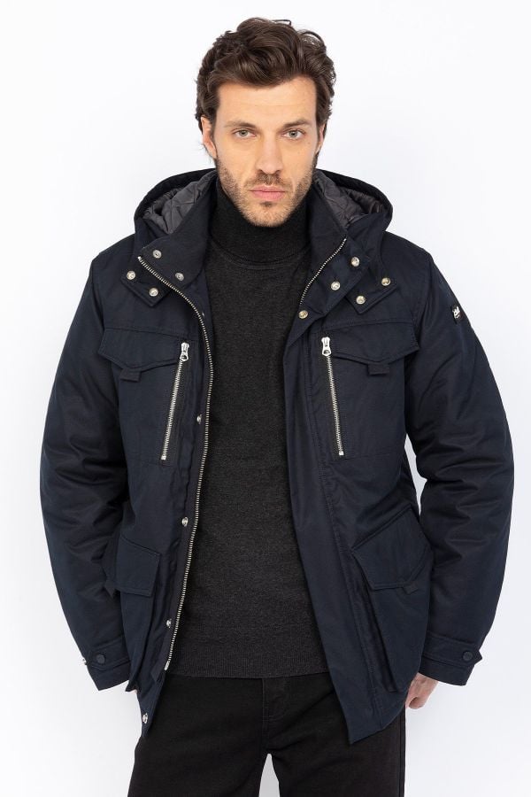 Veste Homme Schott BALDWYN NAVY