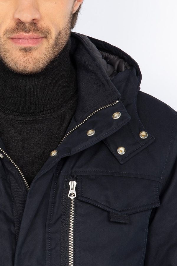 Veste Homme Schott BALDWYN NAVY