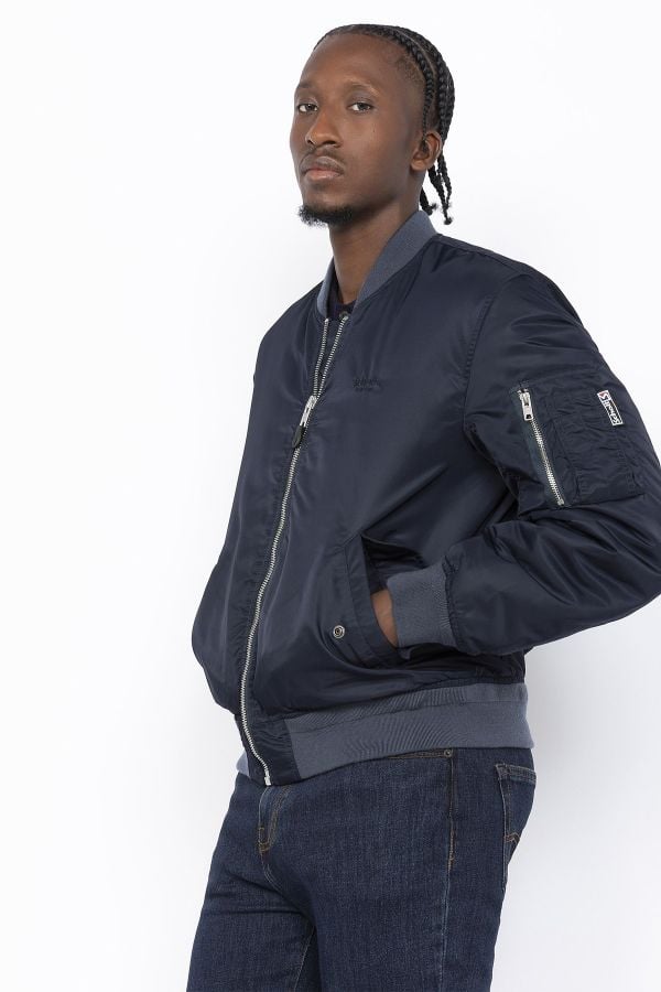 Blouson Homme Schott MACAMPSRS DARK NAVY