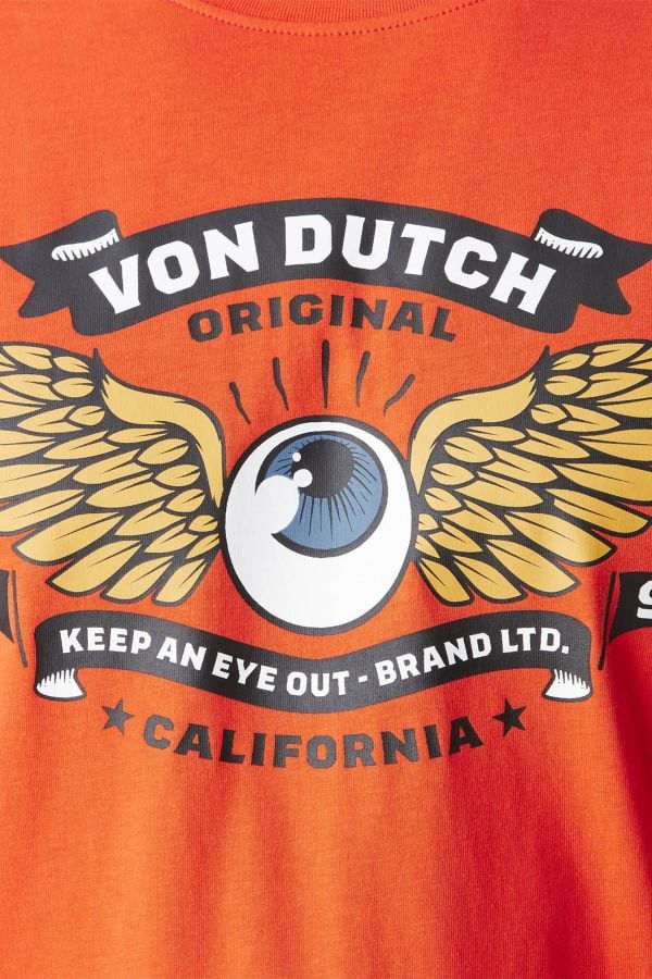 T-shirt Uomo Von Dutch TEE SHIRT WINGS O