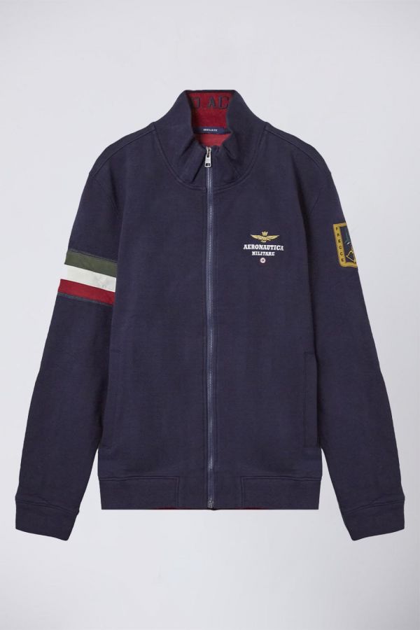 Maglione/felpa Uomo Aeronautica Militare FE1871F439 08380 DARK BLU