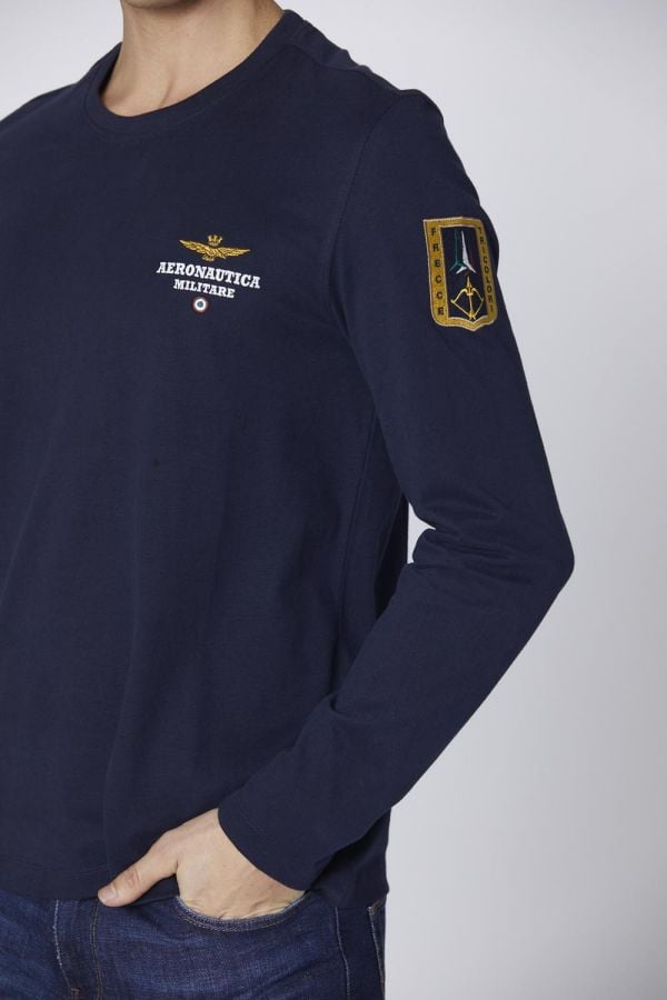 Tee Shirt Homme Aeronautica Militare TS2319J558 08380 DARK BLU