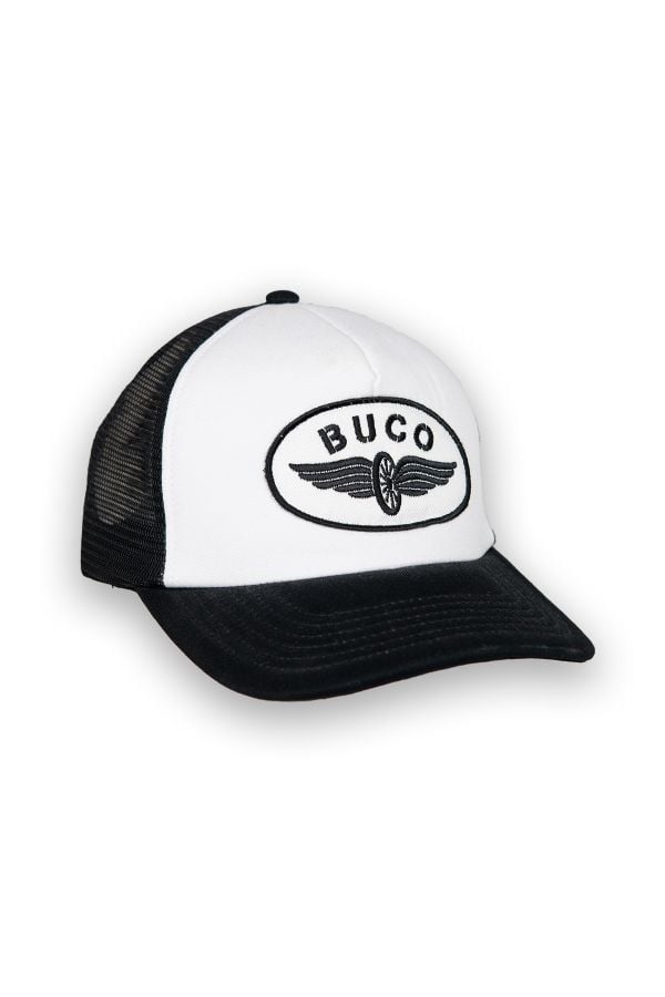 Casquette Homme Buco TRUCK WHEEL WHITE/BLACK