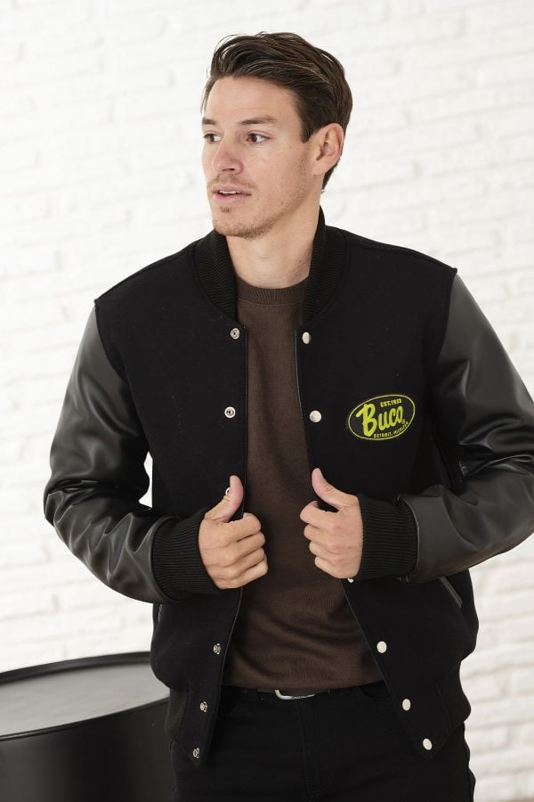 Blouson Homme Buco J500 YELLOW LOGO