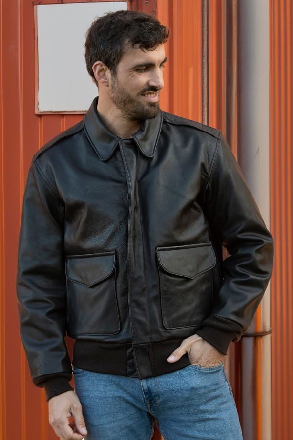 Blouson Homme Cockpit Usa Z21V41 BROWN