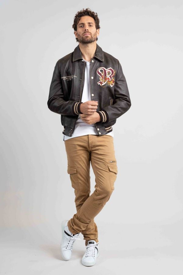 Blouson Homme Redskins DRAGON COHIBA BROWN