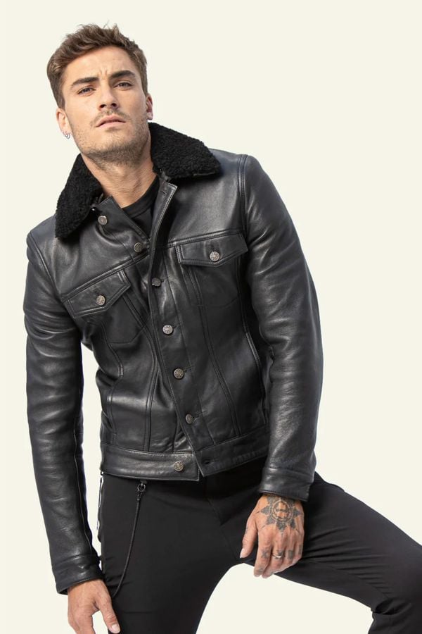 Blouson Homme Serge Pariente ELIAS BLACK