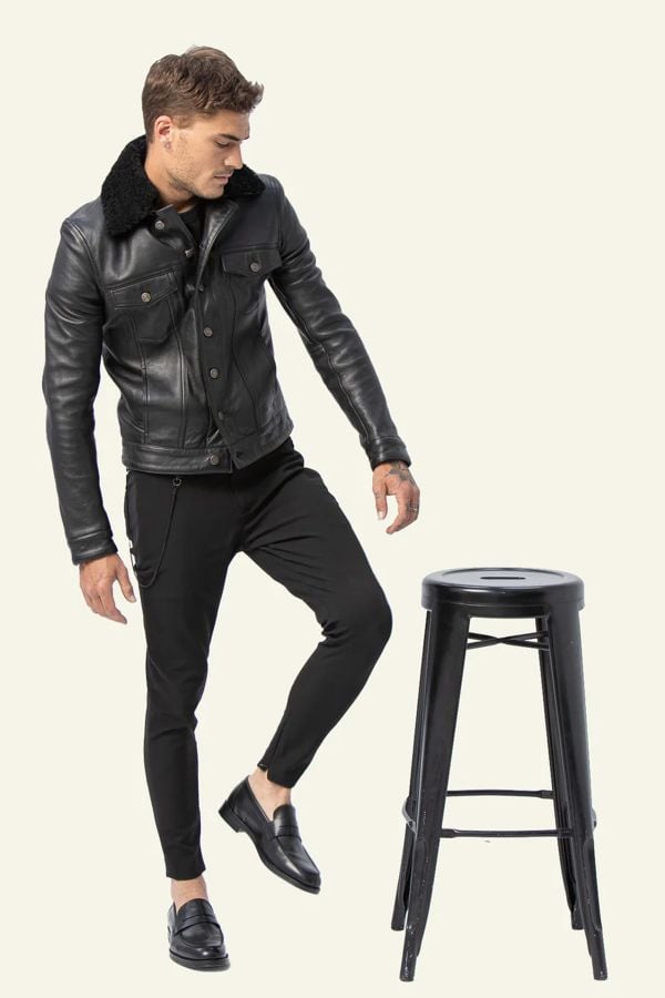 Blouson Homme Serge Pariente ELIAS BLACK