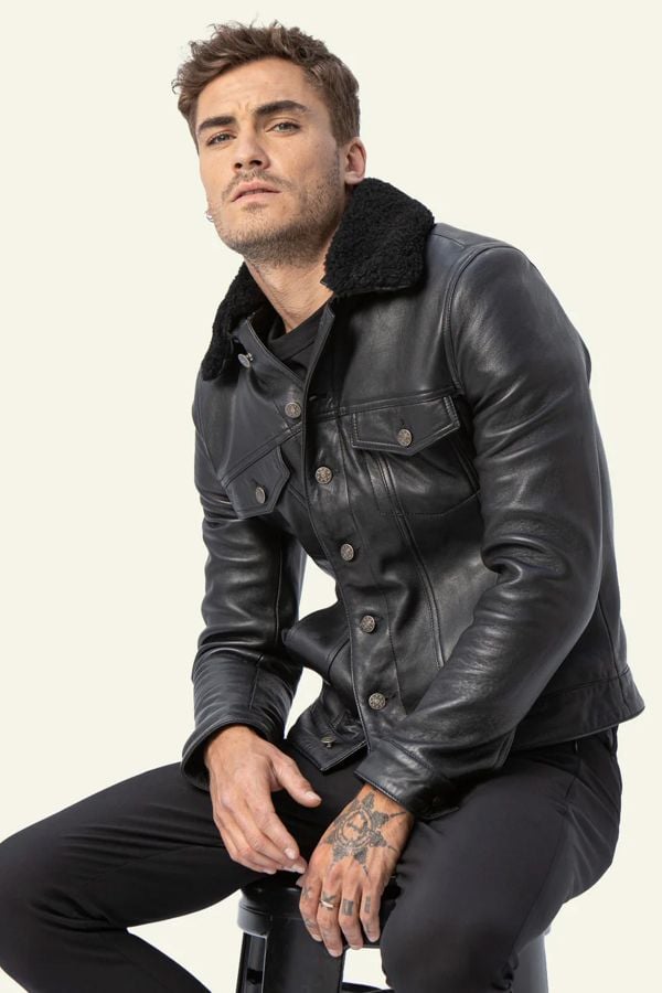 Blouson Homme Serge Pariente ELIAS BLACK