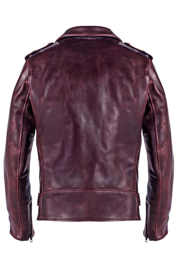 Blouson Homme Schott P613S BURGUNDY