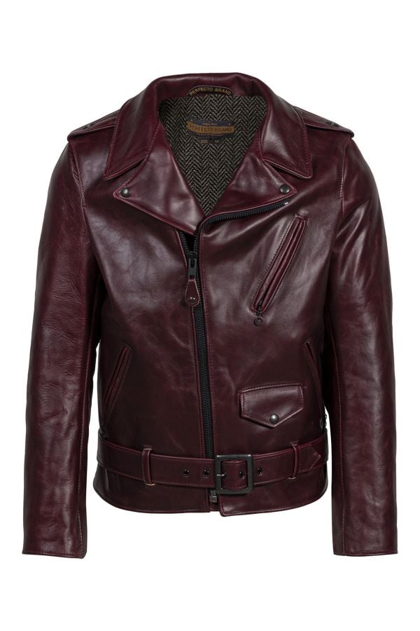 Blouson Homme Schott P613S BURGUNDY