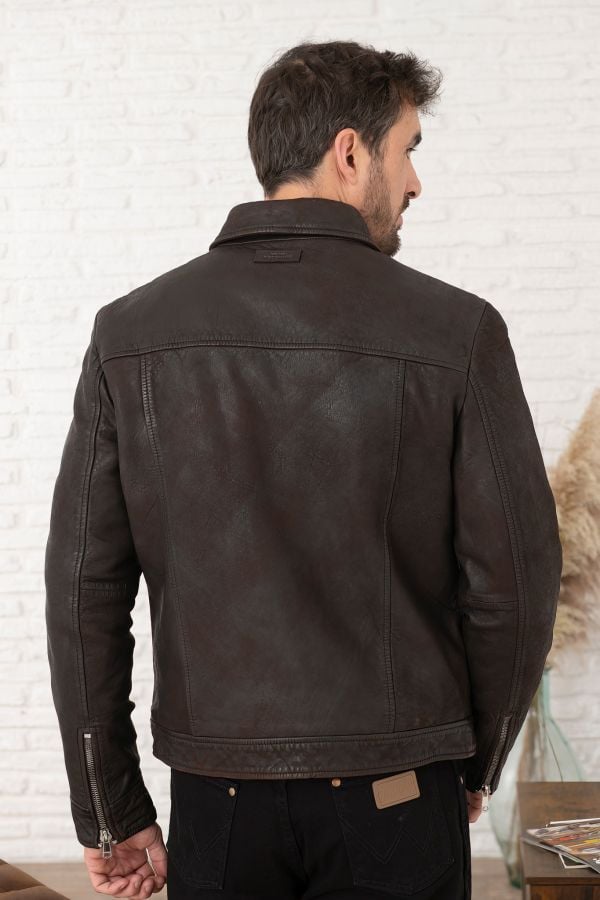 Blouson Homme Redskins NORIS 2 CARRERA BROWN