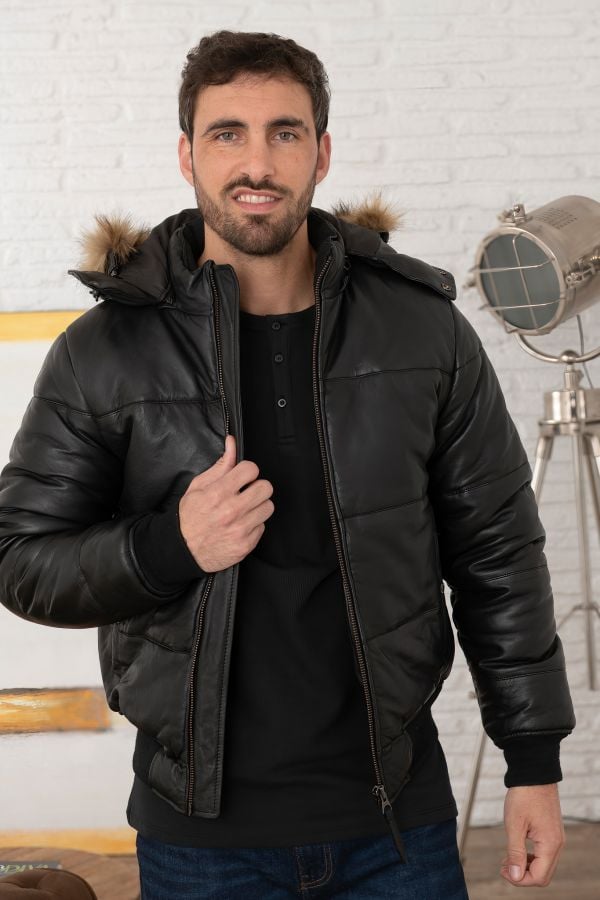 Blouson Homme Schott LC950X BLACK