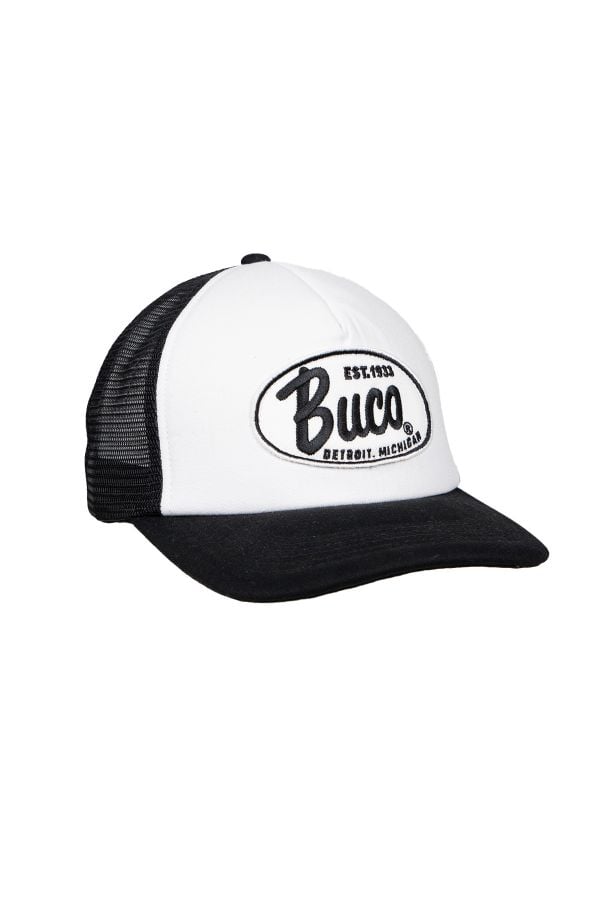 Casquette Homme Buco TRUCK LOGO WHITE/BLACK