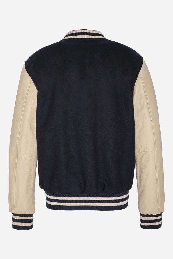 Blouson Homme Schott LC8705X NAVY / BEIGE