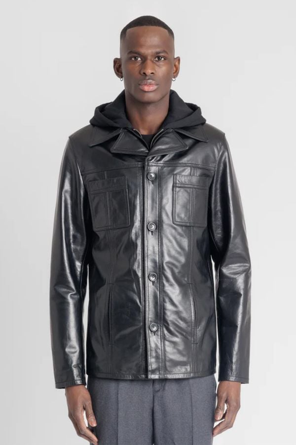 Blouson Homme Serge Pariente TAGGART HOOD BUFFLE BLACK