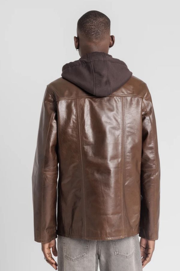 Blouson Homme Serge Pariente TAGGART HOOD BUFFLE MOCCA